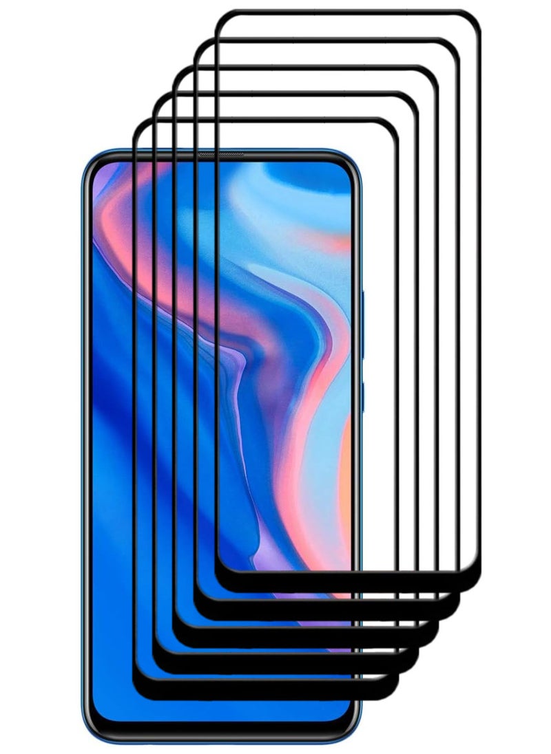 ACLIX 5 Pieces Antistatic ESD Dustproof Premium Quality High Definition Tempered Glass Screen Protector Designed For Huawei Y9 Prime (2019) - Image 1