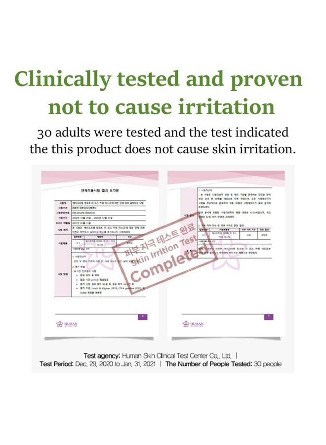 MAKEP:REM MAKE P:REM Comfort Me. Moss Calming Mask, Korean Facial Sheet Mask, EWG Green, Soothing & Hydrating Face Mask, EVE VEGAN, 28ml, 0.94 Fl.Oz. x 10EA - Image 5