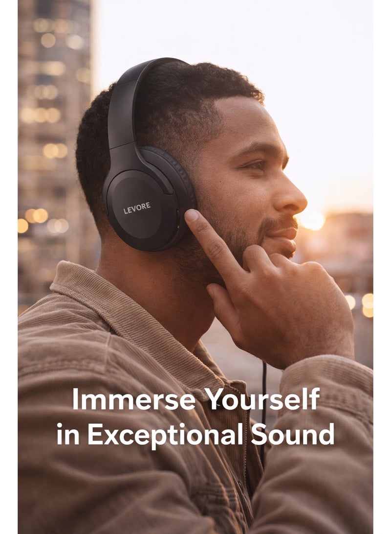 ليفور سماعة رأس بلوتوث من ليفور Anc- LHB51-BK - Image 3