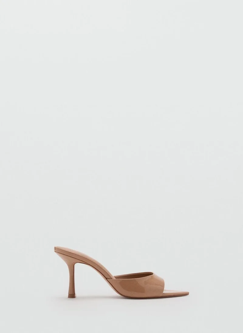 Mango Pointed-Heel Sandals