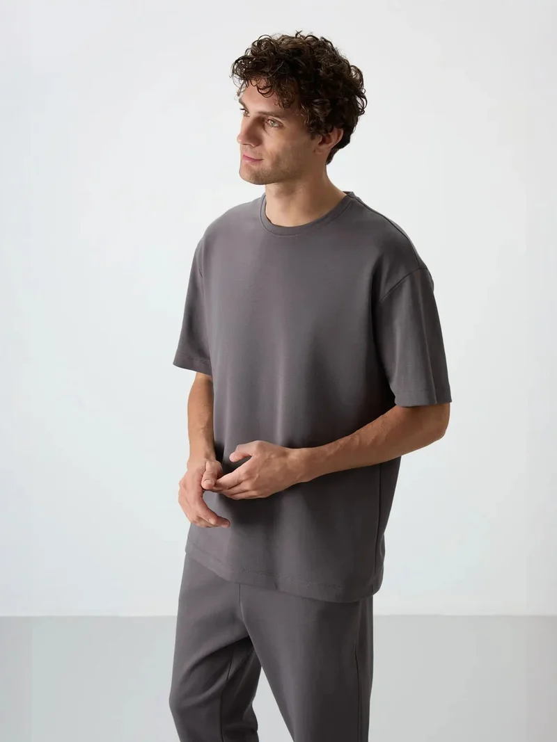 TOMMYLIFE TOMMY Men's Oversized T-shirt And Pants Set