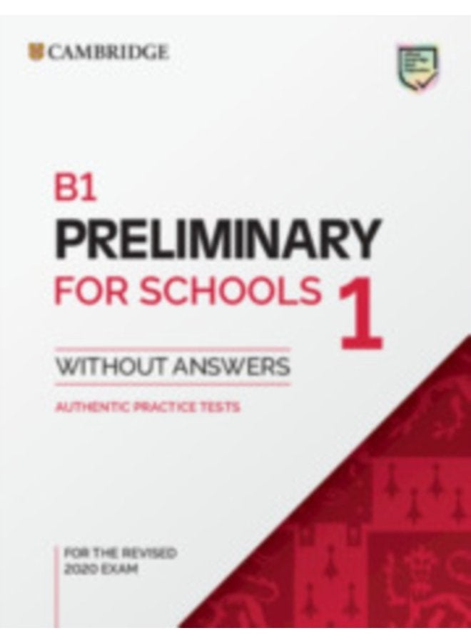 B1 Preliminary for Schools 1 for the Revised 2020 Exam Student s Book without Answers - Paperback