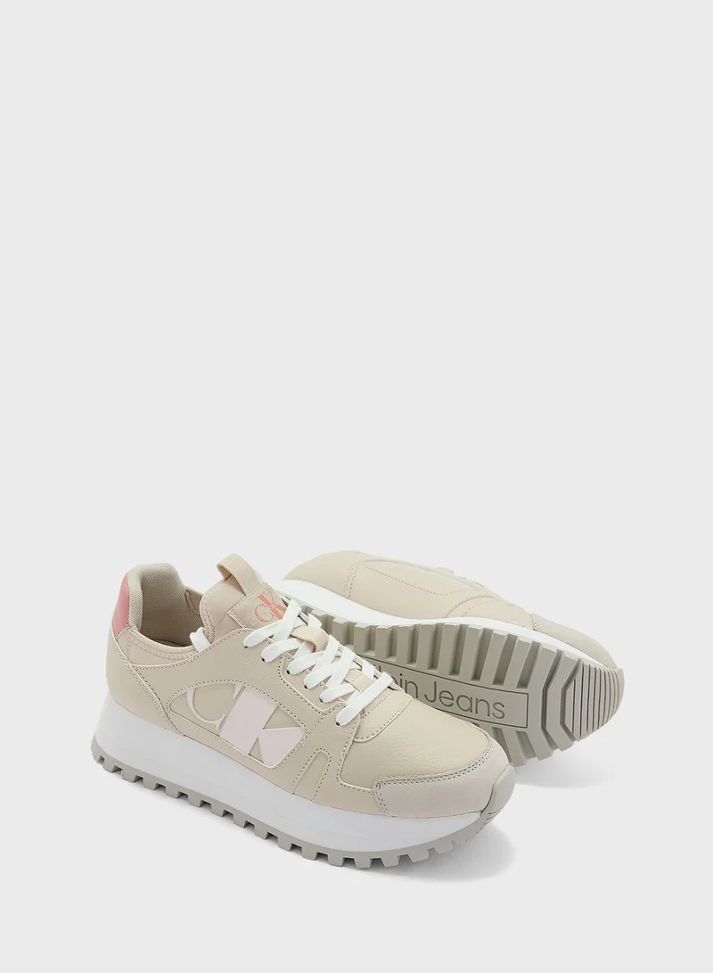 كالفن كلاين جينز Lace Up Low Top Sneakers