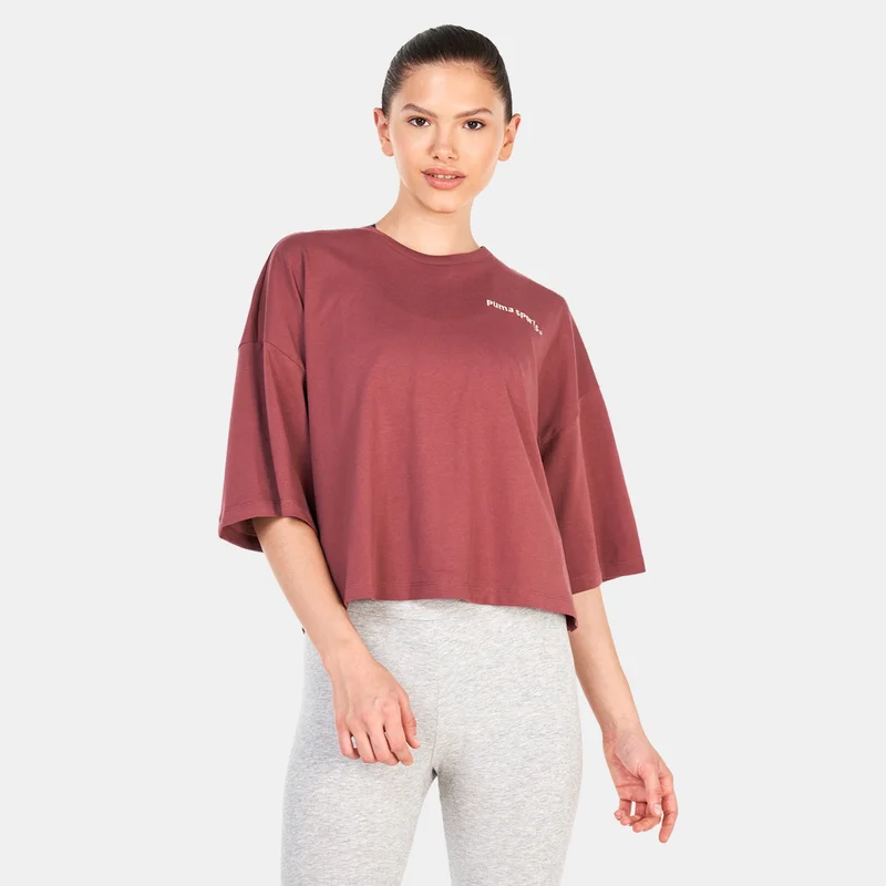 PUMA Women's TEAM Graphic T-Shirt
