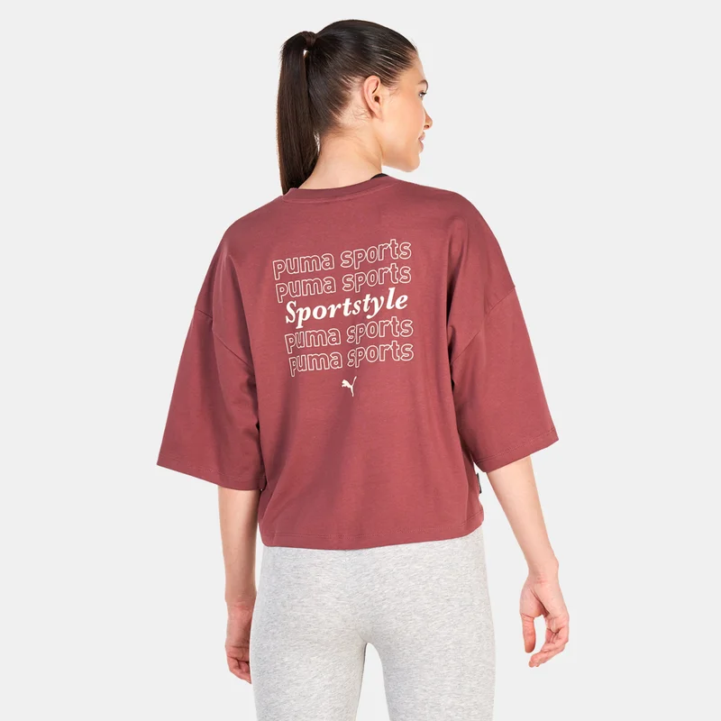 PUMA Women's TEAM Graphic T-Shirt