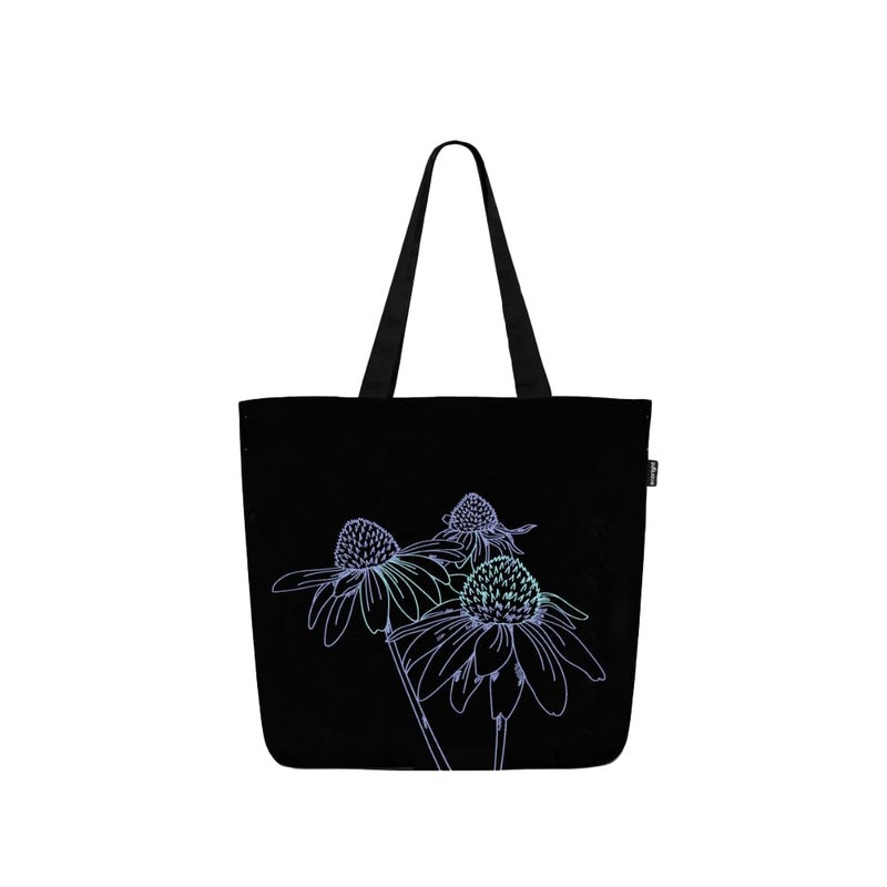 EcoRight Large Canvas Tote Bag for Women, Tote Handbags for Women with Zipper & Inner Pocket for College, Shopping, Office - Image 1