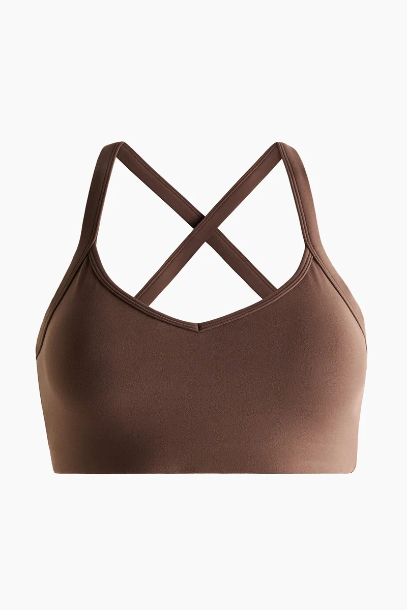 H&M  Medium Support Sports bra with SoftMove™ for Women | Best Price UAE