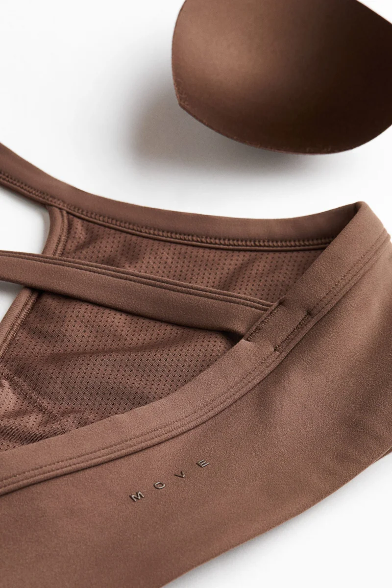 H&M  Medium Support Sports bra with SoftMove™ for Women | Best Price UAE