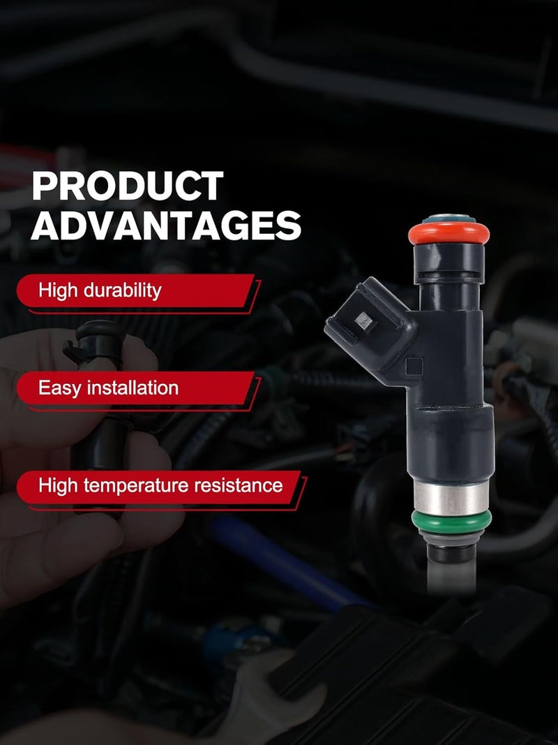 TAUTOY FJ977 Fuel Injectors 8PCS 2007 2008 2009 For Chevrolet Avalanche Silverado 1500 Suburban 1500 Tahoe Express 1500 For GMC Sierra 1500 Yukon Savana 150043L 48L 53L 60L2172436 12594512 - Image 4