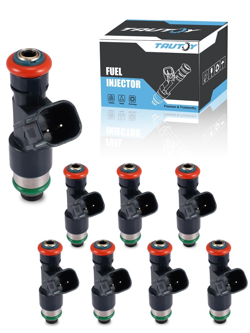 TAUTOY FJ977 Fuel Injectors 8PCS 2007 2008 2009 For Chevrolet Avalanche Silverado 1500 Suburban 1500 Tahoe Express 1500 For GMC Sierra 1500 Yukon Savana 150043L 48L 53L 60L2172436 12594512 - Image 2