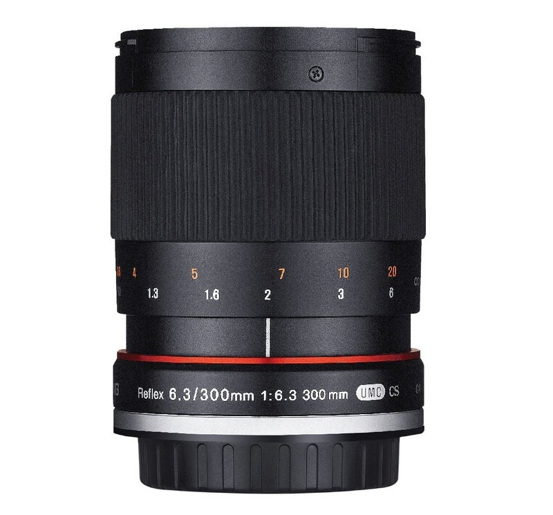 Rokinon 300MFXBK 300mm F63 Mirror Lens for Fuji X Mirrorless Interchangeable Lens Cameras - Image 2