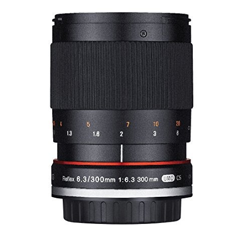 Rokinon 300MFXBK 300mm F63 Mirror Lens for Fuji X Mirrorless Interchangeable Lens Cameras - Image 1