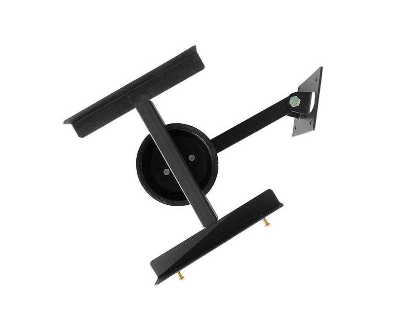 Audiovan Adjustable Speaker Wall Mount Bracket with Swivel 12 x 16 Inches Pair (2 Bracket) (Speaker Wall Mount 12 x 16 Inches, Black) - Image 4