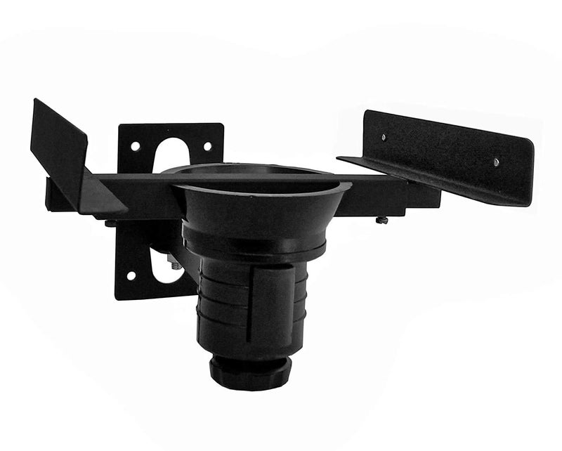 Audiovan Adjustable Speaker Wall Mount Bracket with Swivel 12 x 16 Inches Pair (2 Bracket) (Speaker Wall Mount 12 x 16 Inches, Black) - Image 1