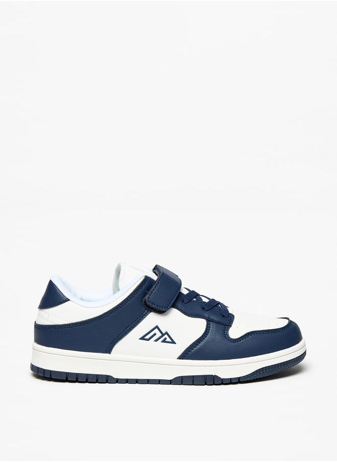 Oaklan by Shoexpress - Boys Panelled Sports Shoes With Hook And Loop Closure - Image 1