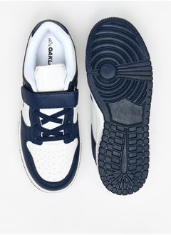 Oaklan by Shoexpress Boys Panelled Sports Shoes With Hook And Loop Closure  - Image 4