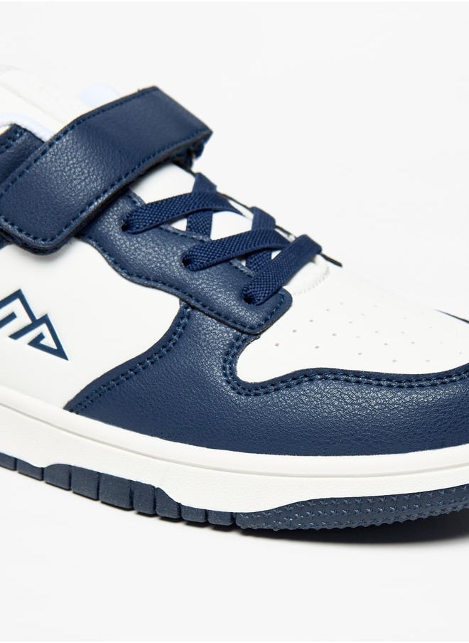 Oaklan by Shoexpress - Boys Panelled Sports Shoes With Hook And Loop Closure - Image 1