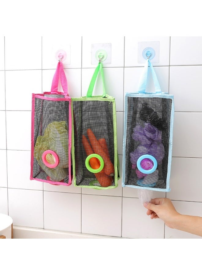 Plastic Bag Holder, Reusable Grocery Bag Organizer, Wall Mount, 1 Pack - Image 2