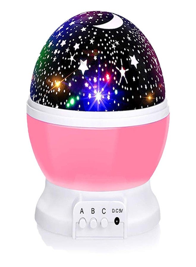 Borelor Star Night Light for Kids, 12 Color Changing Lights Modes with USB Cable, 360°Rotating Moon Star Projector Desk Lamp for Bedroom Party Decor & Girls Birthday Gift - Image 1
