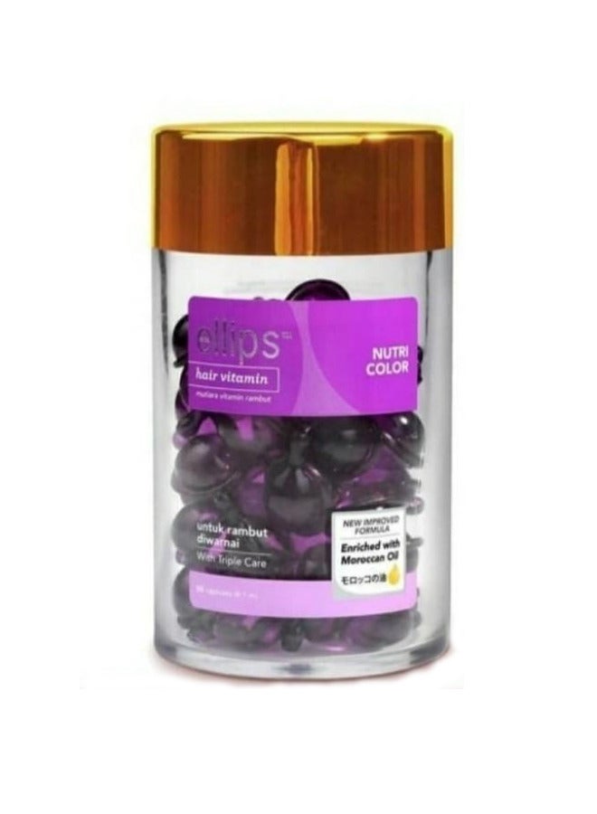 ellips Hair Vitamin Nutri Colour With Triple Care 50x1ml