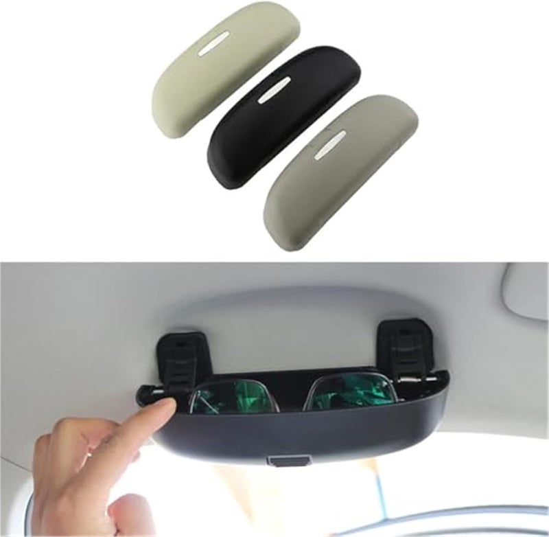 QASULER Car Sunglasses Holder for Skoda and Volkswagen - Image 3