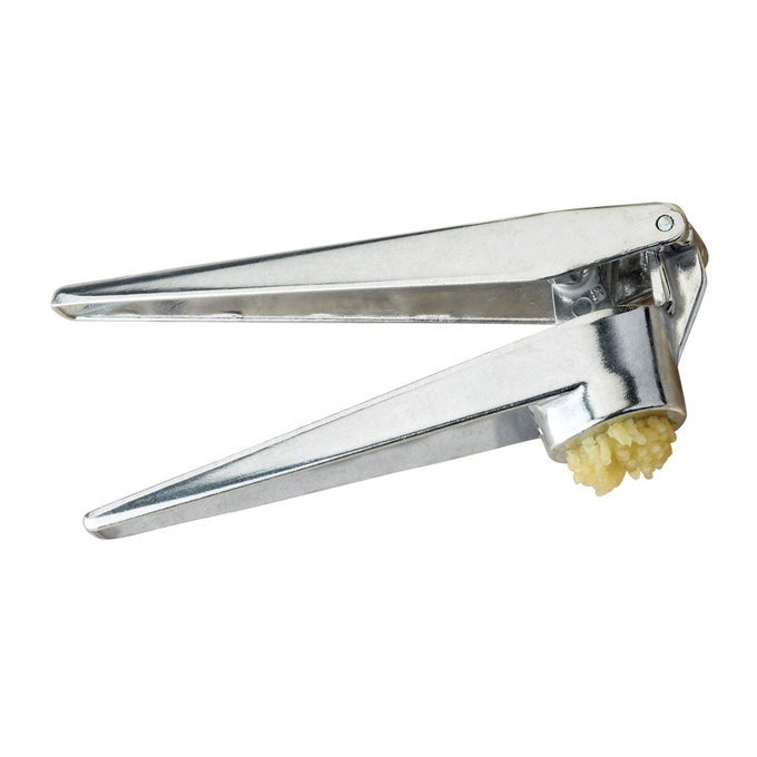 FANTES NOPEEL SELF CLEANING GARLIC PRESS 625 X 1INCHES THE ITALIAN MARKET ORIGINAL SINCE 1906