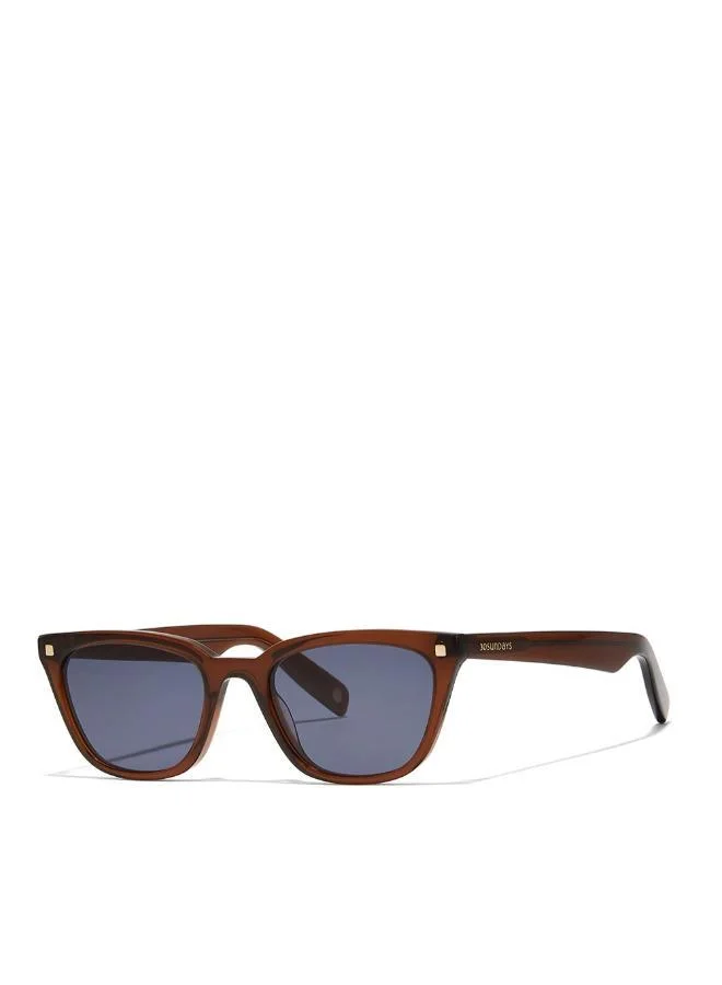 30Sundays 30Sundays THALIA,Women Sunglasses, Cat Eye Sunglasses, UV Protection: UV400 (Brown,Blue)