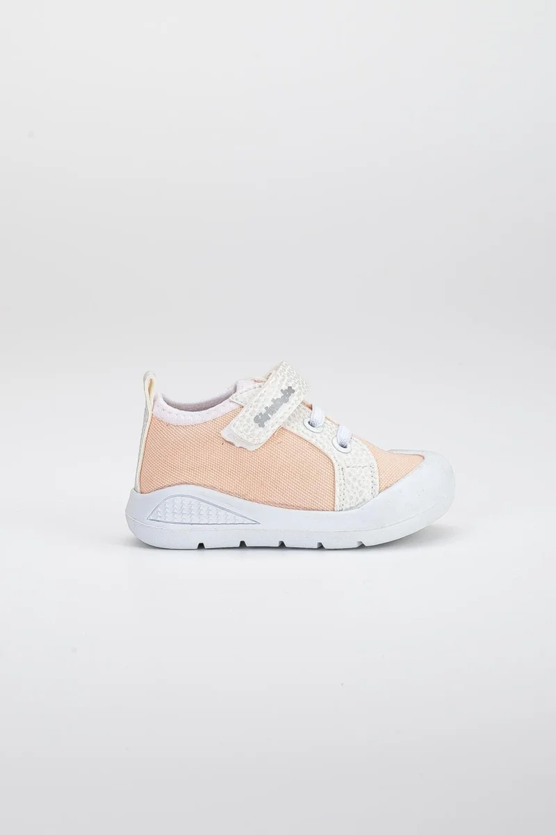Dilimler Ayakkabı Şirinbebe Şiringenç Linen Salmon Girl İlkadım Baby Child Shoes