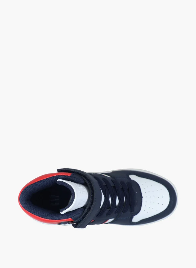 جاب Boys' BOSTON MID II High Top Sneakers with Hook and Loop Closure - GPK5217100216