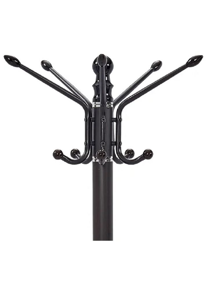 DubaiGallery شماعات ملابس حديثة بسيطة مثبتة على الأرض، شماعات معاطف إبداعية لغرفة النوم وغرفة المعيشة، شماعات معاطف إبداعية من الحديد المطاوع، - Image 2