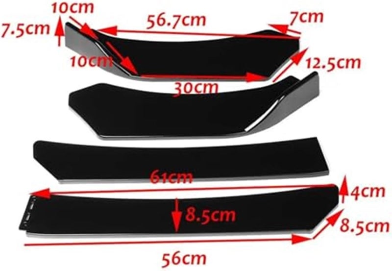 Vuzmode Front Bumper Lip Splitter for Lexus Models - Image 2