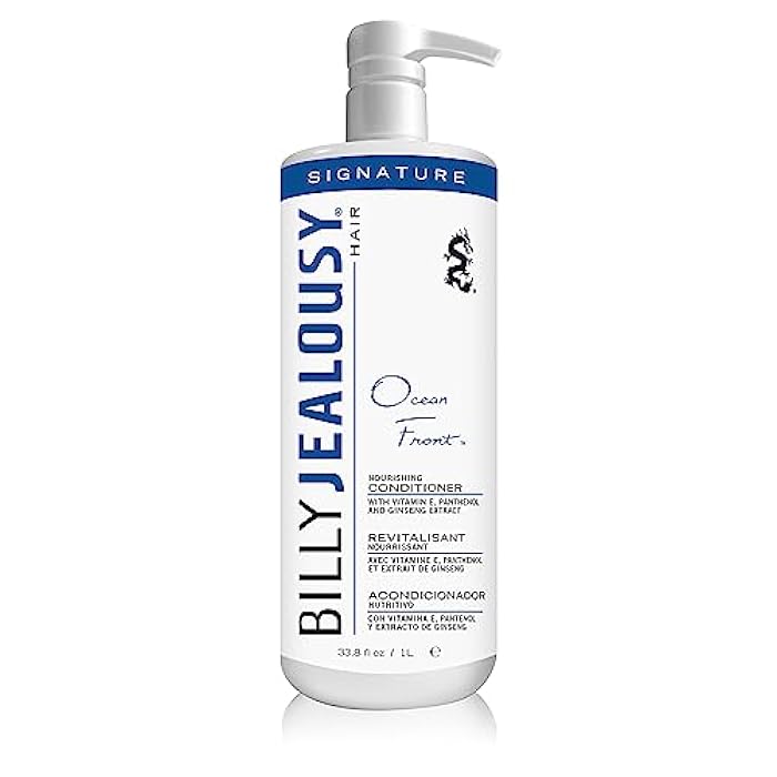 Billy Jealousy Ocean Front Conditioner for Men with Panthenol, Soybean Oil, Prevent Hair Loss, 33.8 Fl Oz - Image 1