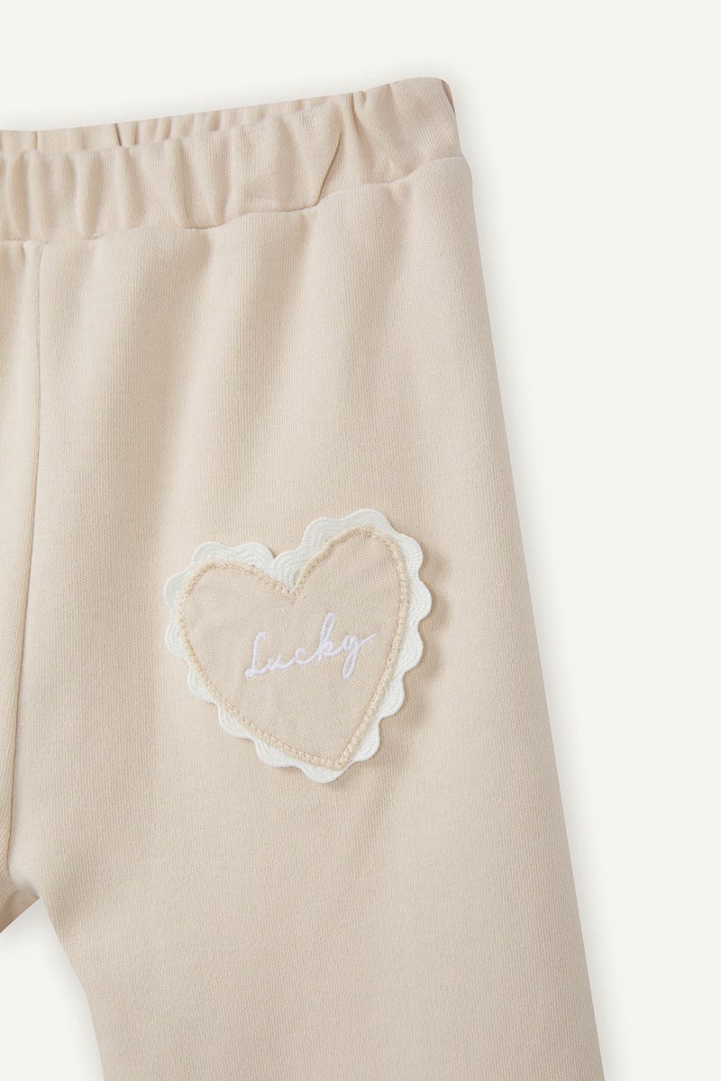 DeFacto Beige BabyGirl Baby Girl Wide Leg Trousers Casual - Image 2