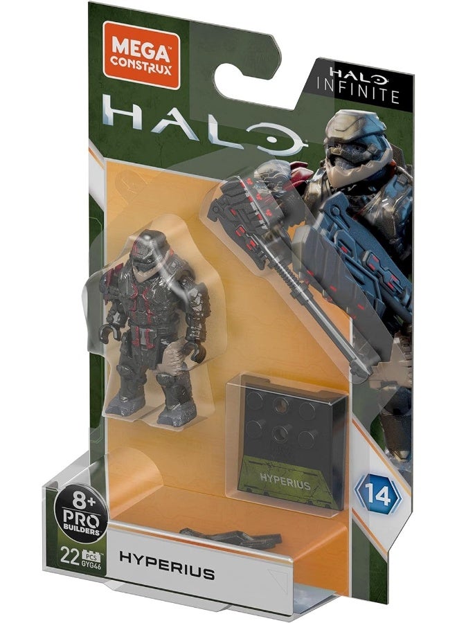 MEGA CONSTRUX Mega Halo Heroes Construx Pro Builders Series 14 Hyperius Mini Figure - Image 4