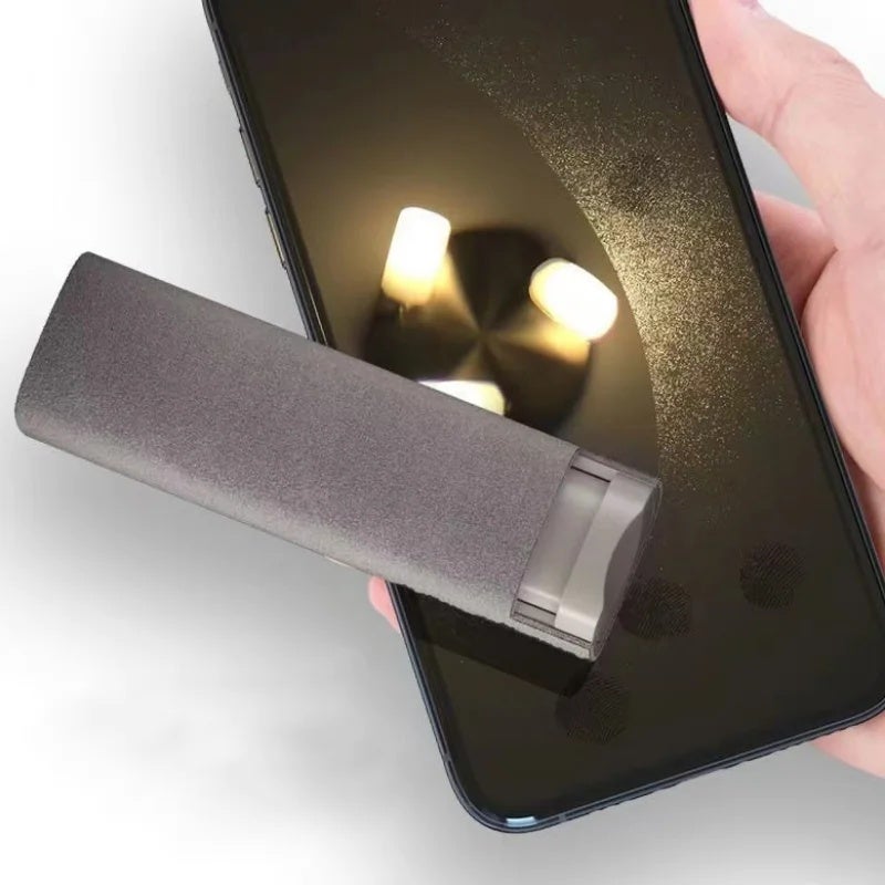 2in1 Microfiber Screen Cleaner Spray Bottle Set Mobile Phone Ipad Computer Microfiber Cloth Wipe Iphone Cleaning Glasses Wipes - Image 4