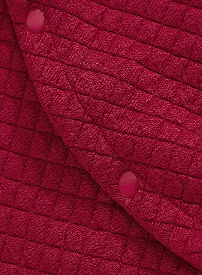 بيبي كلو Quilted Santa Red Romper for Baby’s Holiday
