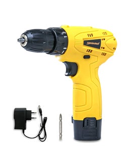 Tomahawk TOMAHAWK T7386 12V Cordless Screwdriver and Drill Machine Compact Lightweight Powerful 1350 RPM Reversible switch MultiTorque Clutch 10mm Keyless Chuck 1 x15Ah Battery  - Image 1