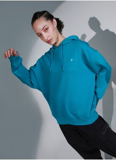 Hubberholme Blue Sweatshirt For Women  - Image 1