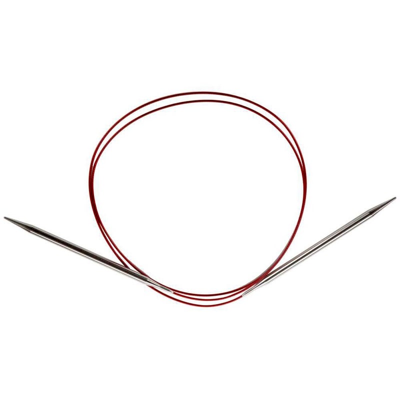 ChiaoGoo Red Lace Circular 47 inch (119cm) Stainless Steel Knitting Needle Size US 5 (3.75mm) 7047-5 - Image 3