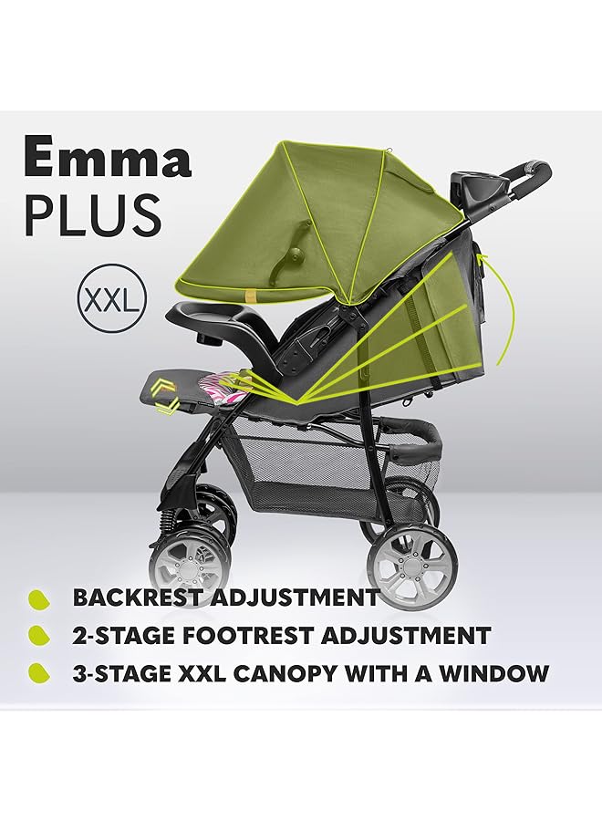 lionelo Emma Plus Stroller Pink - Image 4