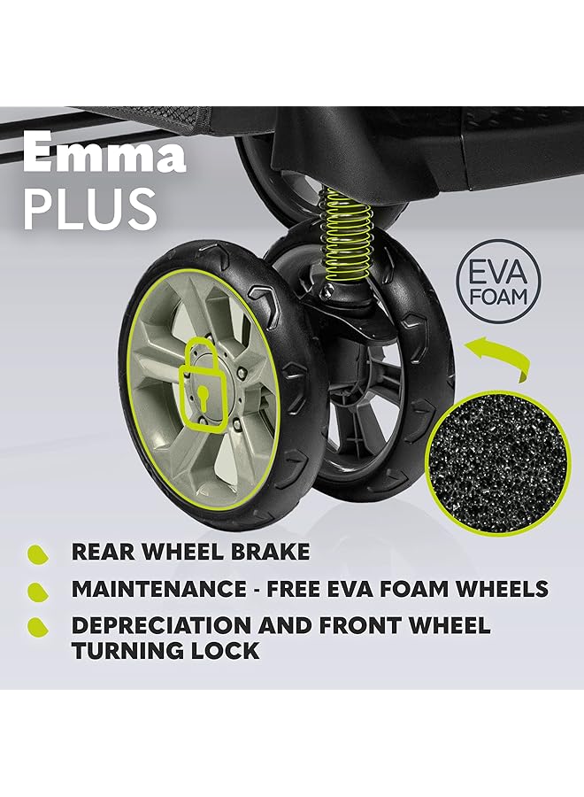 lionelo Emma Plus Stroller Pink - Image 5