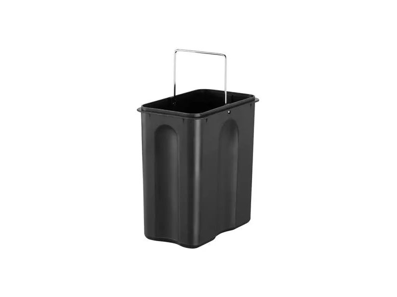 Black+Decker Slimline Soft Close Recycle Pedal Bin Black 5 Liter 61164 - Image 3