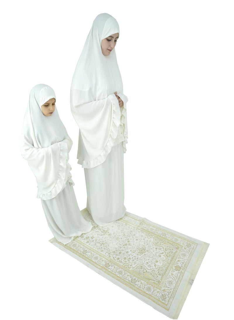 Two Piece Islamic prayer dress for girls kids and women -Prayer Clothes for girls and Muslim Women-Prayer Abaya For women and girls kids- Umrah essentials for women -Prayer dress women - pzsku/Z07858B16841763CF3043Z/45/_/1715286150/d8d262ea-17a5-452d-867e-d3b22df218d1