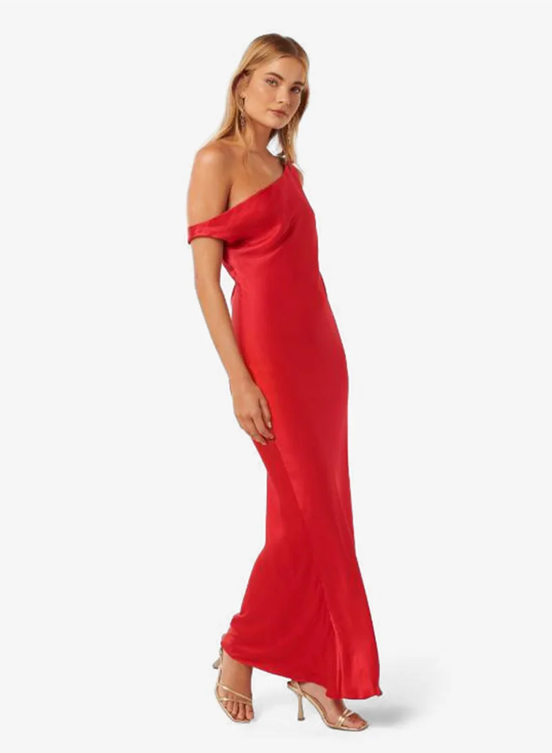 forever new  Blake One Shoulder Maxi Dress for Women | Best Price UAE