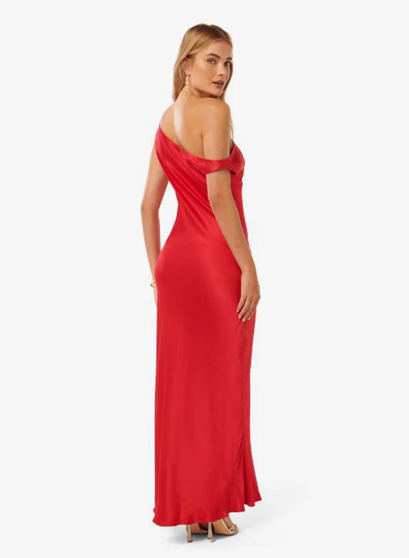 forever new Blake One Shoulder Maxi Dress
