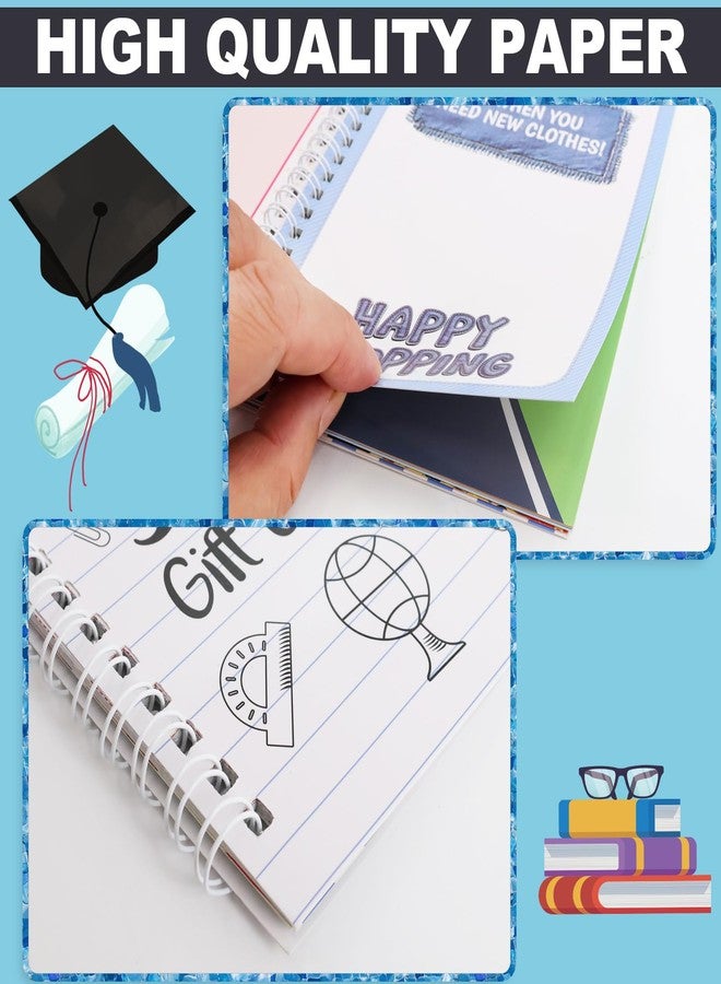 Fancy Land College Survival Gift Card Book Graduation Gift Card Holder 2026 High School Graduation Gifts 7 x 5 Inch - Image 4