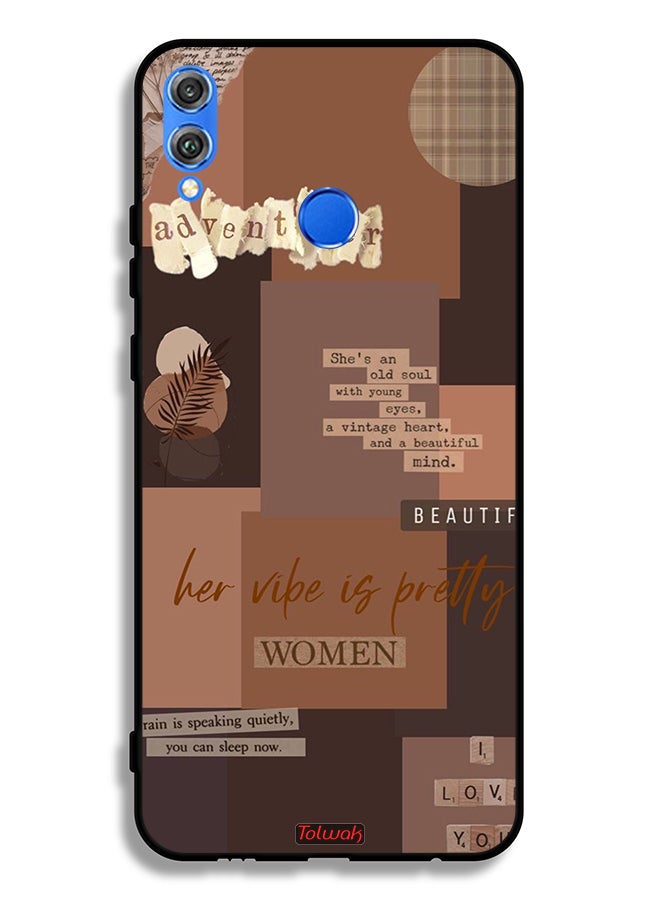 Tolwak Honor 8X Protective Case Cover Adventurer Women - Image 2