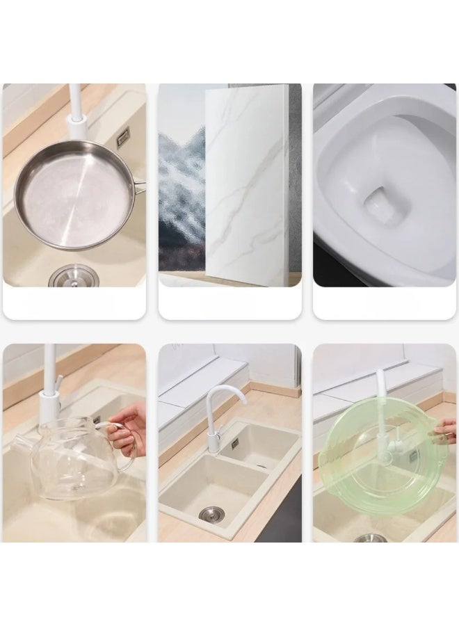 Multipurpose Effervescent Cleaning Tablets 20PCS – Powerful Stain and Dirt Removal for Ceramic, Porcelain, Glass, and Plastic Surfaces, Deep Cleaning Without Scratching, Safe and Easy-to-Use, Perfect for Kitchen, Bathroom, and Household Appliances, High-Quality Household Cleaning Solution - Image 3