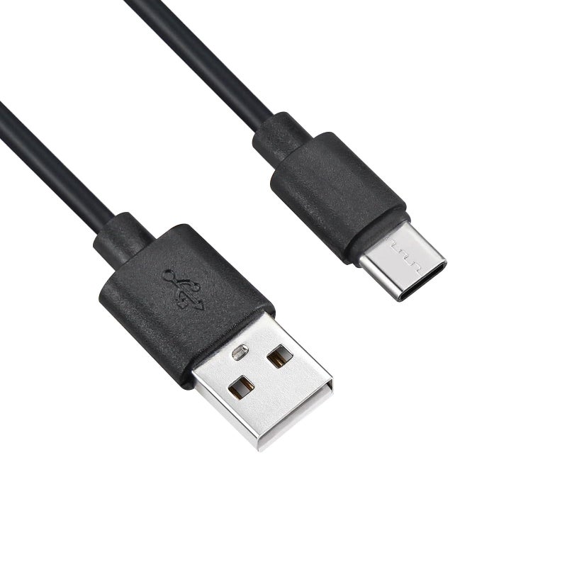 Smays Short 1ft USB C Cable 20-Pack Bulk, USB A to Type C Fast Charging Cord Multipack, Black - Image 2