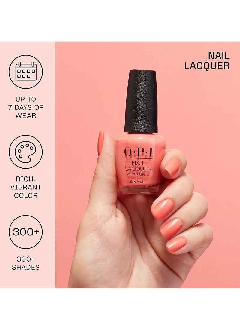 أو بي آي O.P.I طلاء أظافر 15 مل طلاء أظافر يدوم طويلاً ومقاوم للتشقق - Image 3